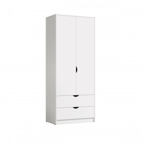 Шкаф для одежды 13.327 Уна (Белый) в Оби - ob.katalogmebeli.com | фото