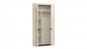 Шкаф для одежды 33.18 Лючия бетон в Оби - ob.katalogmebeli.com | фото 3