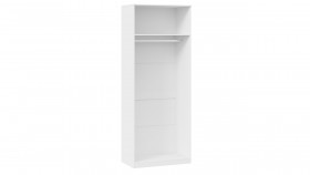 Шкаф для одежды «Агата» исп. 2 Белый в Оби - ob.katalogmebeli.com | фото 3