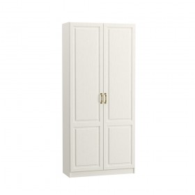 Шкаф для одежды Ливерпуль (Белый, ясень ваниль НМ-1012-100 ПВХ) в Оби - ob.katalogmebeli.com | фото 1