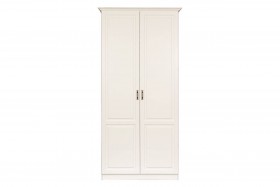 Шкаф для одежды Ливерпуль (Белый, ясень ваниль НМ-1012-100 ПВХ) в Оби - ob.katalogmebeli.com | фото 3