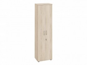 Шкаф для одежды малый с замком АЛЬФА 64.43 Дуб Кронберг в Оби - ob.katalogmebeli.com | фото