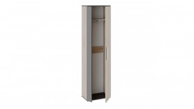 Шкаф для одежды «Нуар» тип 1 Фон серый/Дуб сонома в Оби - ob.katalogmebeli.com | фото 4