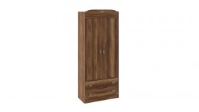 Шкаф комбинированный для одежды «Навигатор» (Дуб Каньон) в Оби - ob.katalogmebeli.com | фото