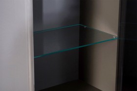 Шкаф комбинированный с 1-ой дверью «Наоми» (Джут, Фон серый) в Оби - ob.katalogmebeli.com | фото 4