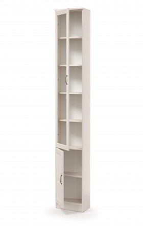 Шкаф комбинированный В-21 New (вудлайн кремовый) в Оби - ob.katalogmebeli.com | фото 3