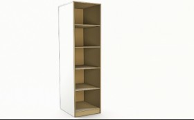 Угловой шкаф с ящиками Совушки (Белый/Выбеленное дерево) в Оби - ob.katalogmebeli.com | фото 2