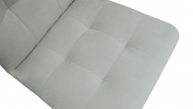 Стул «Аспен» К3 Белый/Велюр Confetti Silver в Оби - ob.katalogmebeli.com | фото 3