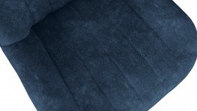 Стул «Марвел» К1С Исп. 2 Черный муар/Микровелюр Wellmart Blue в Оби - ob.katalogmebeli.com | фото 3