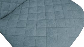 Стул «Ричи» К1С Черный муар/Микровелюр Duna Dustry Blue в Оби - ob.katalogmebeli.com | фото 3