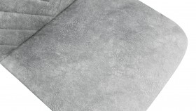 Стул «Шерри» К1С Белый/Микровелюр Wellmart silver в Оби - ob.katalogmebeli.com | фото 3