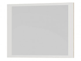 Зеркало МС Сакура (дуб сонома/белый) в Оби - ob.katalogmebeli.com | фото 1
